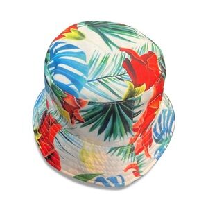 Tropical Floral Bucket Hat one sz fits most